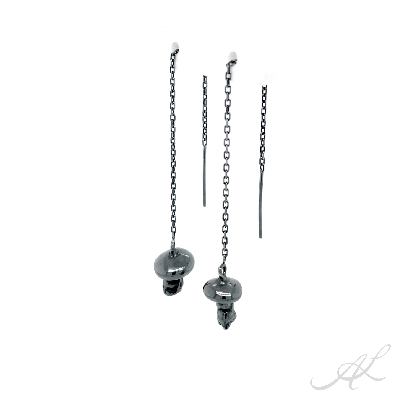 Mushroom Threader Earrings
