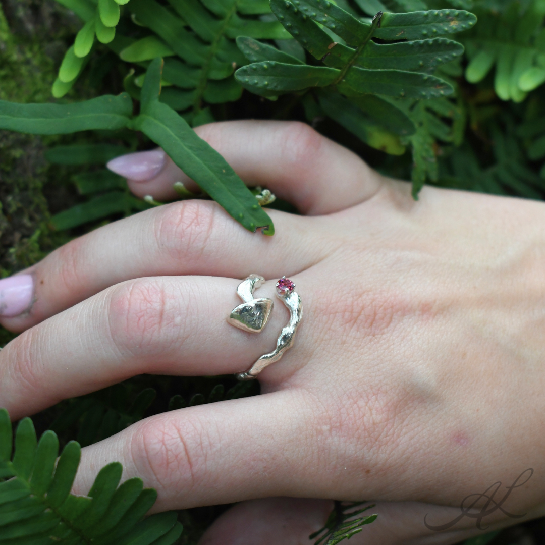Mushroom Twist Ring