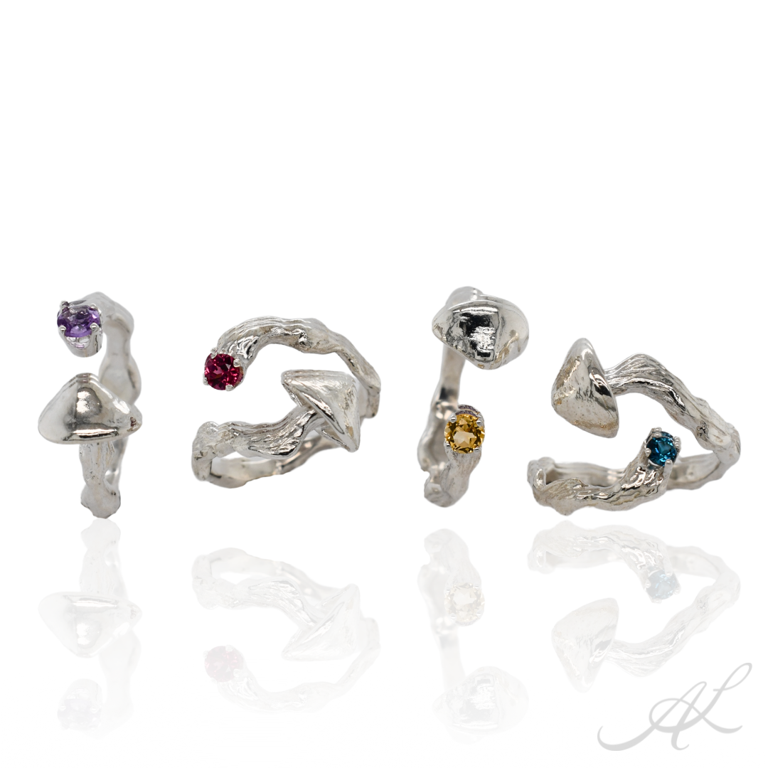 Mushroom Twist Ring