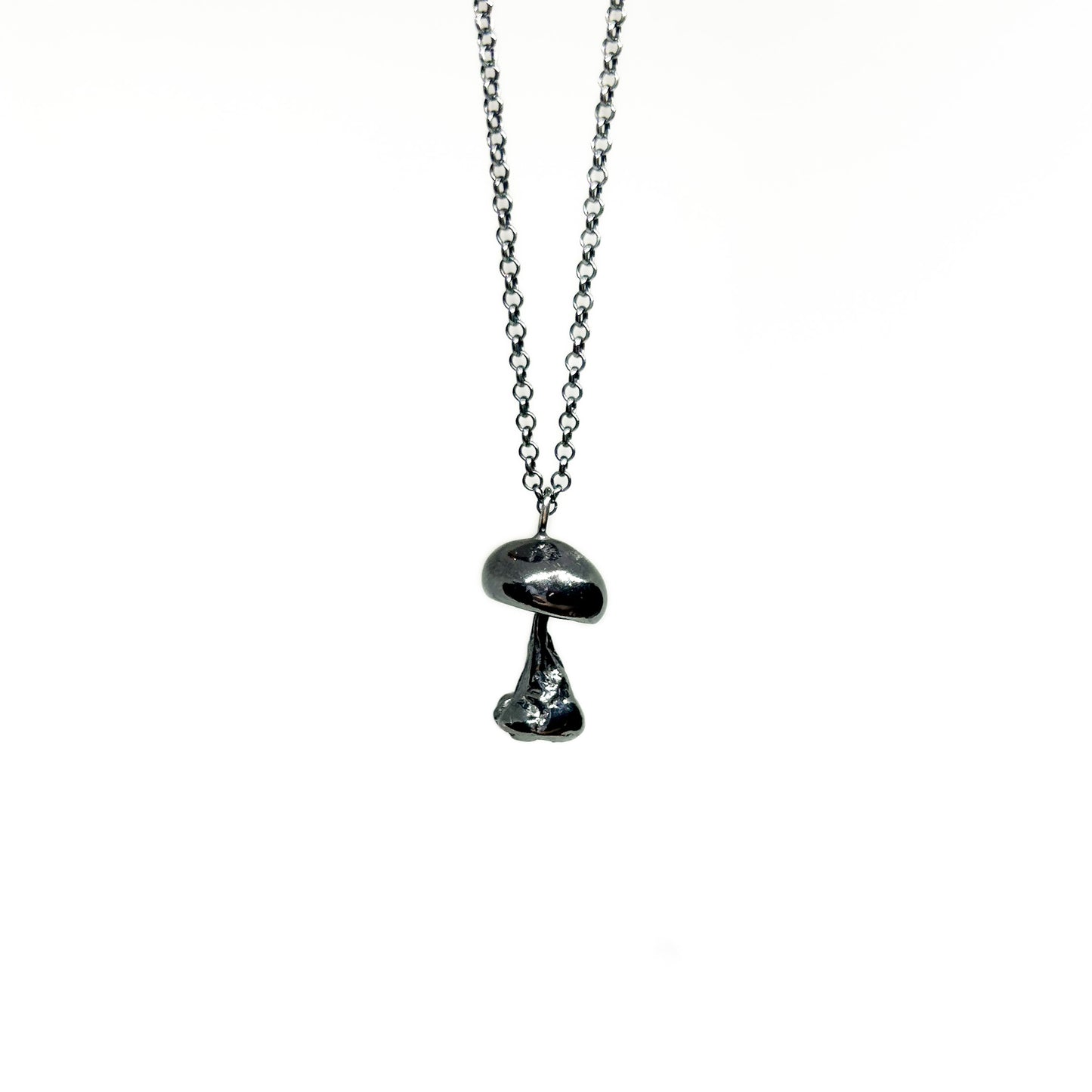 Dark Mushroom Necklace