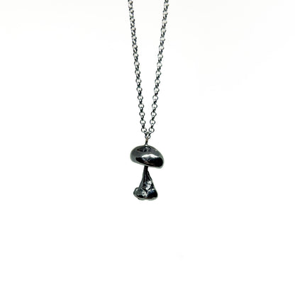 Dark Mushroom Necklace