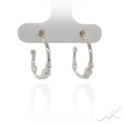 Seedling Hoop Earrings