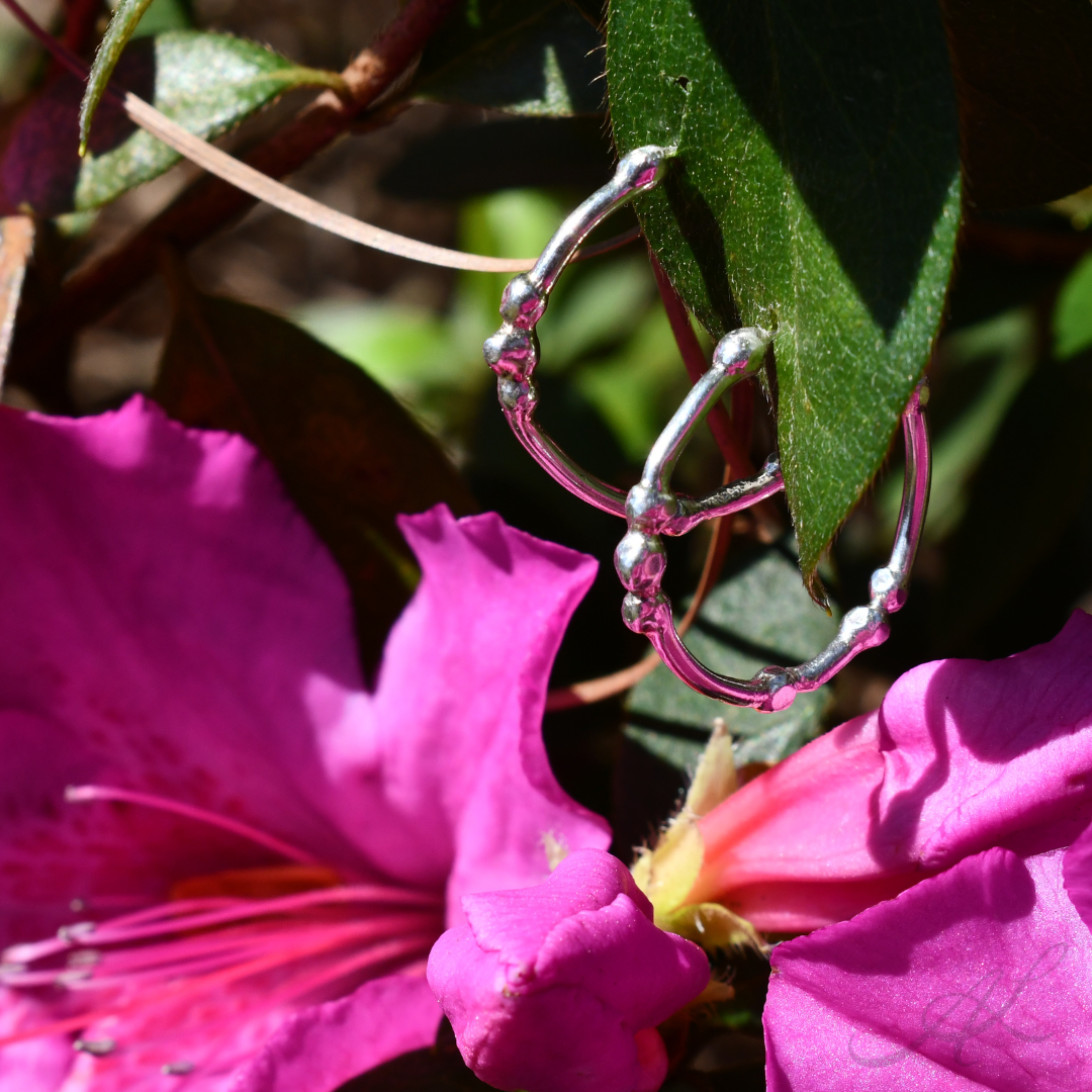 Seedling Hoop Earrings