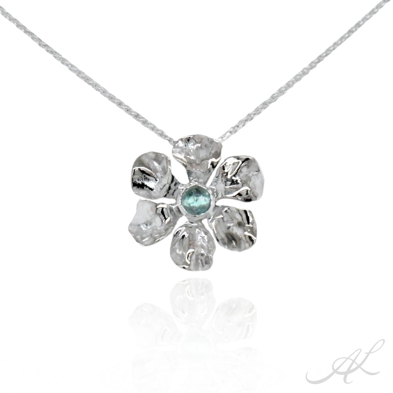 Sunlit Geranium Necklace