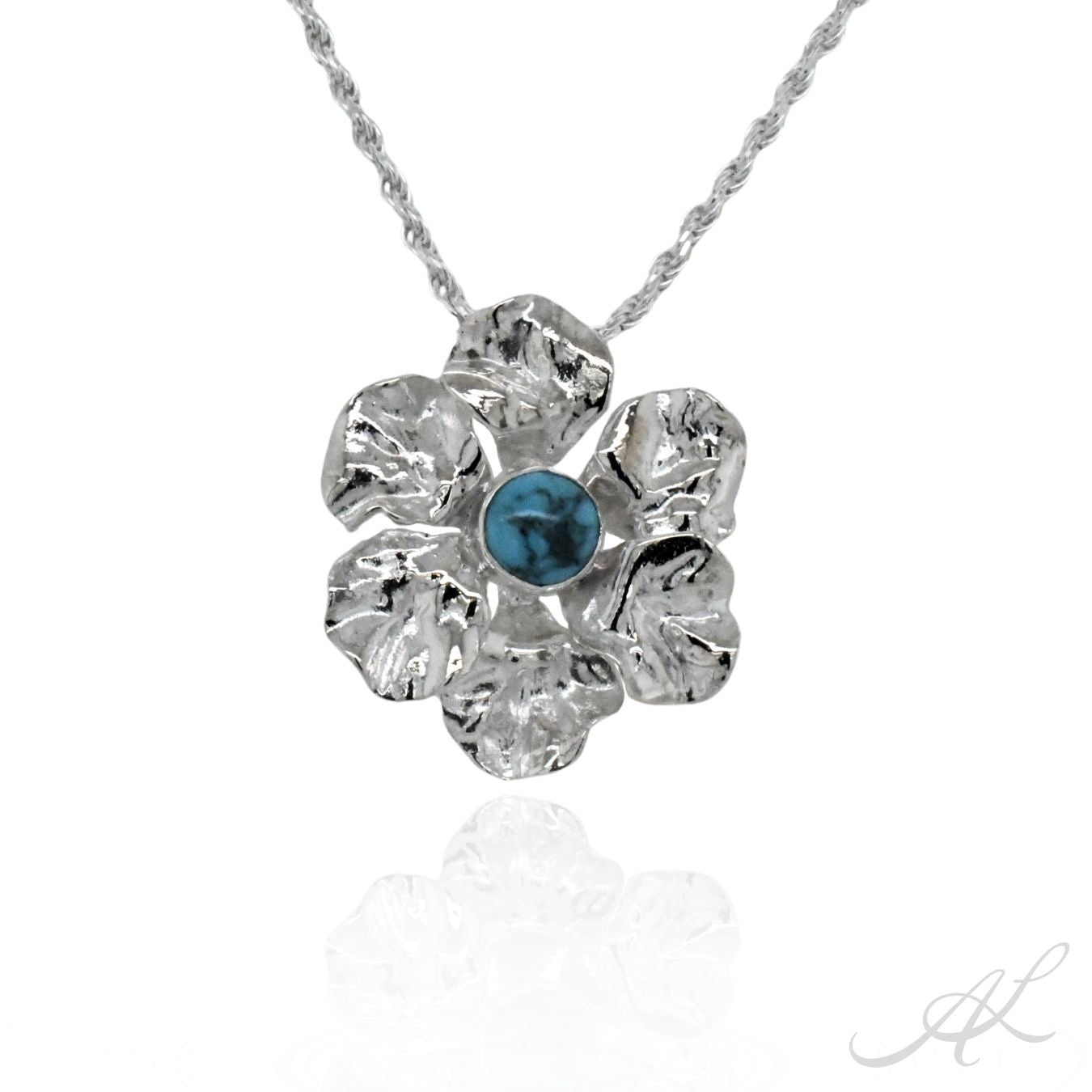 Sunlit Geranium Necklace