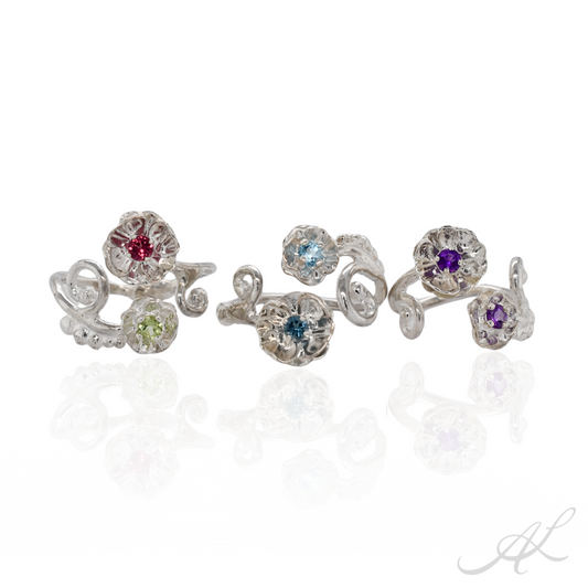 Swaying Sisters Ring